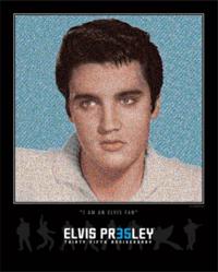 Elvis 35th Anniversary Fan Mosaic